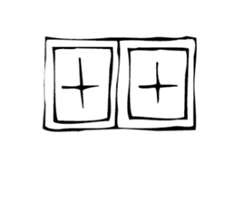 White apartment sticker #6485605