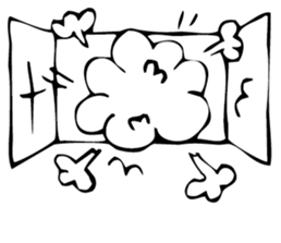 White apartment sticker #6485606