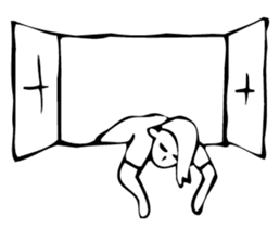 White apartment sticker #6485609