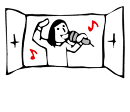 White apartment sticker #6485616