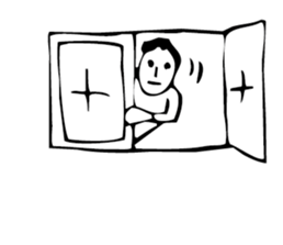 White apartment sticker #6485617