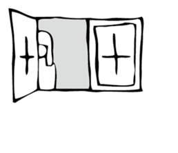 White apartment sticker #6485619