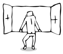 White apartment sticker #6485630