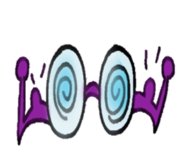 THE monster of glasses sticker #6486357