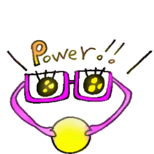 THE monster of glasses sticker #6486362