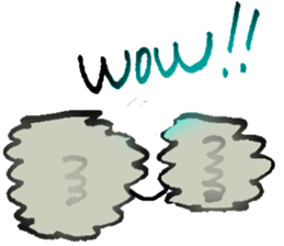 THE monster of glasses sticker #6486363