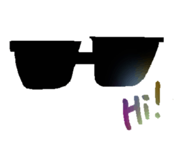 THE monster of glasses sticker #6486369