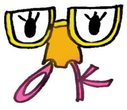 THE monster of glasses sticker #6486375