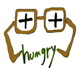 THE monster of glasses sticker #6486381