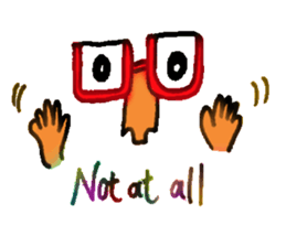 THE monster of glasses sticker #6486383