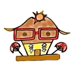 THE monster of glasses sticker #6486387