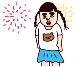 Summer girl! sticker #6486405