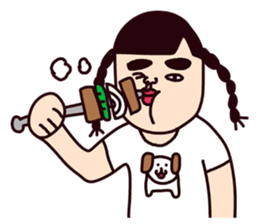 Summer girl! sticker #6486414