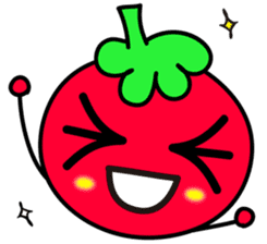 Useful Sticker of tomato named tomatiene sticker #6487072