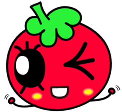 Useful Sticker of tomato named tomatiene sticker #6487073