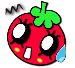 Useful Sticker of tomato named tomatiene sticker #6487086
