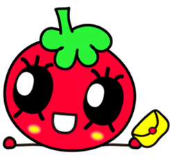 Useful Sticker of tomato named tomatiene sticker #6487093