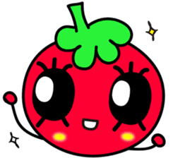 Useful Sticker of tomato named tomatiene sticker #6487094