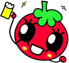Useful Sticker of tomato named tomatiene sticker #6487095