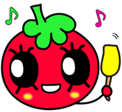Useful Sticker of tomato named tomatiene sticker #6487099