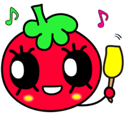 Useful Sticker of tomato named tomatiene sticker #6487099