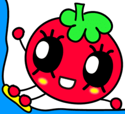 Useful Sticker of tomato named tomatiene sticker #6487101