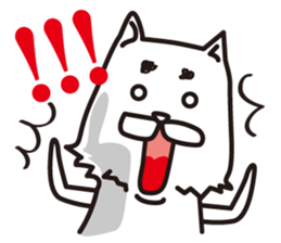 Good junior [white dog] sticker #6487372