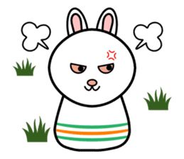 Cute kokeshi doll animals Part 1 sticker #6488195