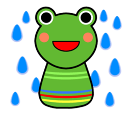 Cute kokeshi doll animals Part 1 sticker #6488228