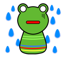 Cute kokeshi doll animals Part 1 sticker #6488230