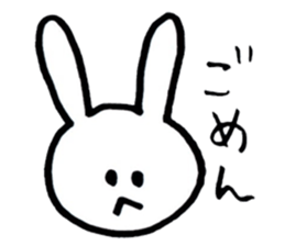 Simple cute graffiti sticker sticker #6488836