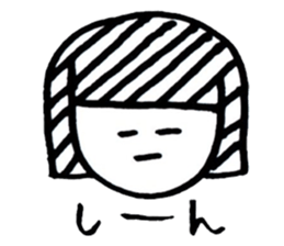 Simple cute graffiti sticker sticker #6488855