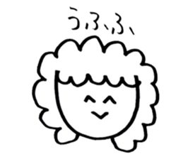 Simple cute graffiti sticker sticker #6488869