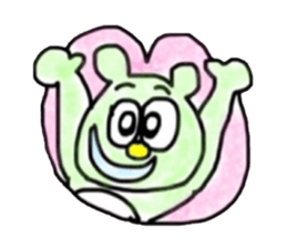 colorful pop bear sticker #6489013