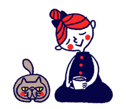 Busakawa-nyanko sticker #6489410