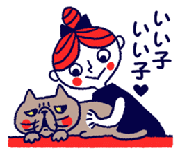 Busakawa-nyanko sticker #6489415