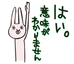 Daily life of usagin sticker #6489461