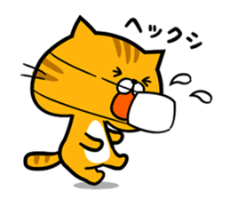 A sticker of sick cats sticker #6489754