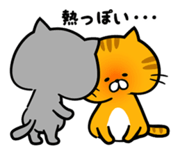 A sticker of sick cats sticker #6489757