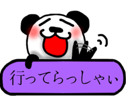 panda Sticker-ABC-6 sticker #6489958