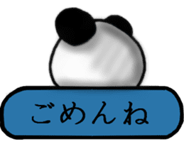 panda Sticker-ABC-6 sticker #6489981