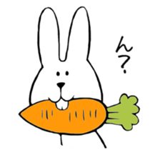 belly reduces rabbit sticker #6490002