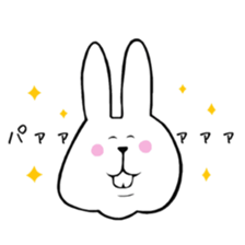 belly reduces rabbit sticker #6490017