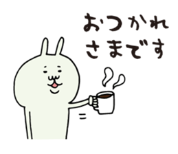 Frequently used rabbit stamp sticker #6490125