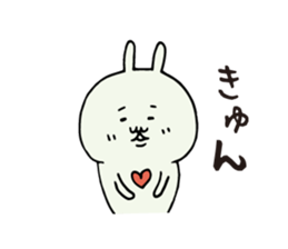 Frequently used rabbit stamp sticker #6490126