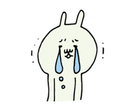 Frequently used rabbit stamp sticker #6490129