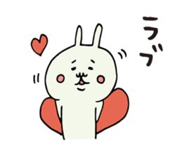 Frequently used rabbit stamp sticker #6490134