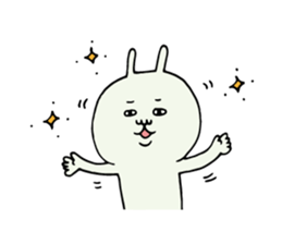 Frequently used rabbit stamp sticker #6490150