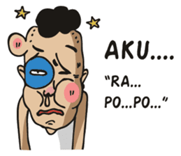 jambul the single guy sticker #6490527