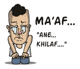 jambul the single guy sticker #6490529